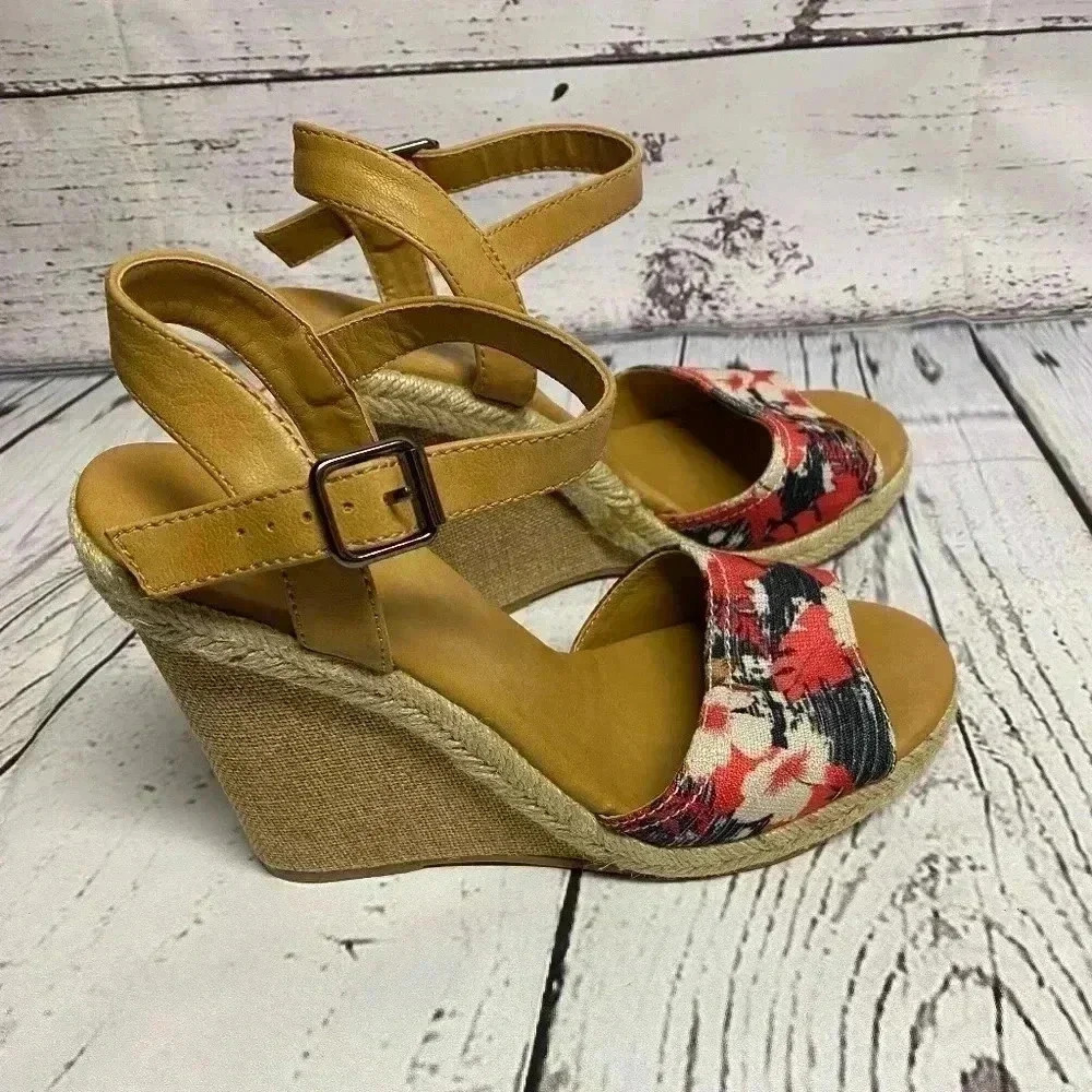 Dolce by MojoMoxy wedge women’s shoe size 9M - Picture 3 of 6